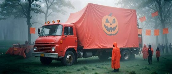 8 Easy Steps to Build a Spooky Halloween Maze with Tarps