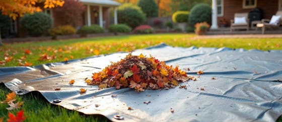 How to Choose the Right Tarp for Fall Yard Cleanup