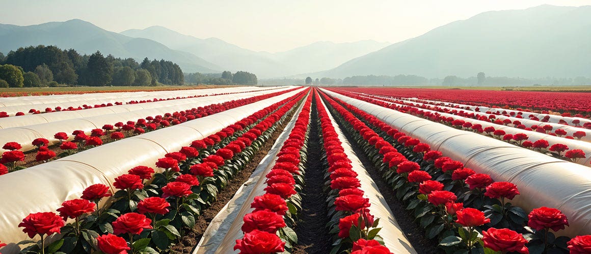 Growing and Selling Red Roses? Here’s How Tarps Help Farmers Profit on Valentine's Day 